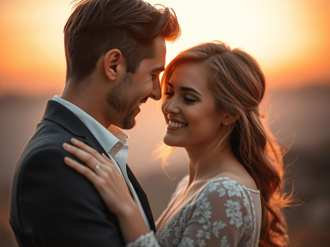 Récupérer son ex grâce à 10 étapes clés avec un couple se retrouvant dans une ambiance romantique, des roses rouges, des bougies allumées et un chemin symbolisant une nouvelle chance en amour.
