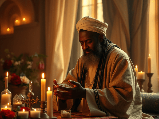 Rituel de retour affectif illustrant les témoignages et les résultats d'une démarche spirituelle de réconciliation amoureuse.